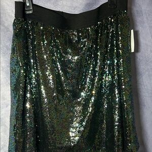 Knitswell sequined skirt size L(14)